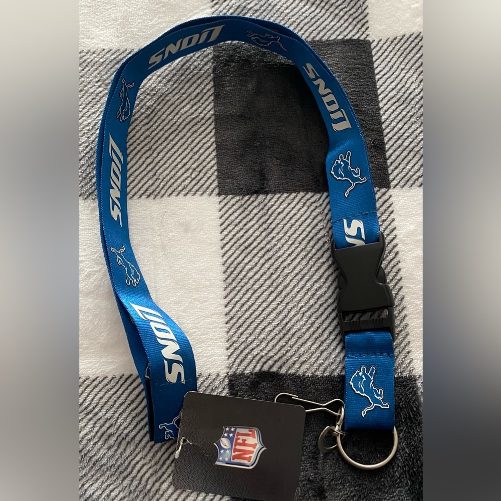 Detroit Lions Lanyard NWT